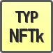 Piktogram - Typ: NFTk